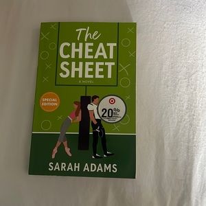 The Cheat Sheet by Sarah Adams (paperback)